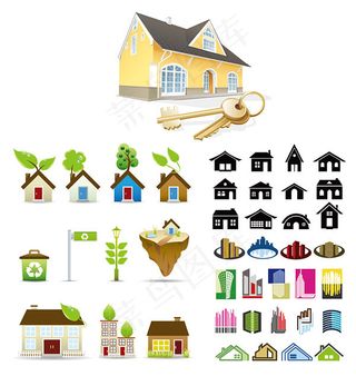 房子主题图标