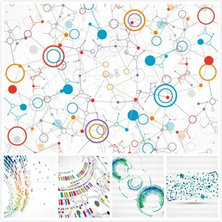 几何图形组合背景 几何图形组合背景