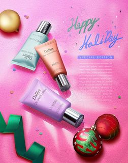 圣诞洗面奶海报 圣诞洗面奶海报