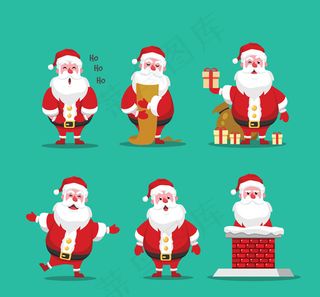圣诞老人动作