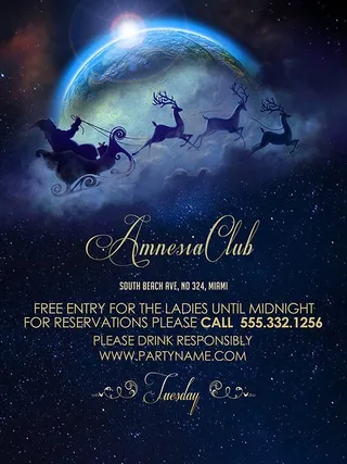 国外圣诞节海报