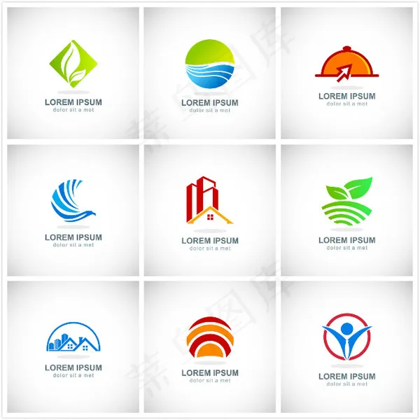 标志矢量素材eps,ai矢量模版下载