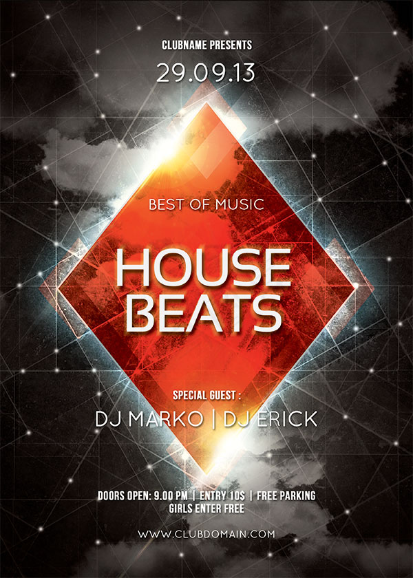 DJ节拍之夜海报