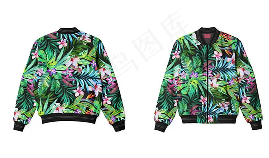 夹克图案样机