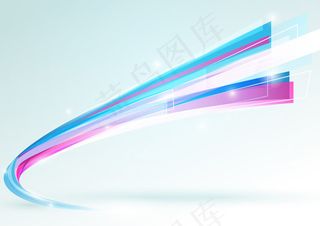弧形波浪背景