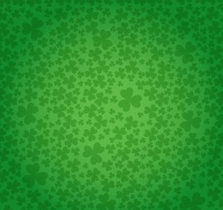 三叶草无缝背景