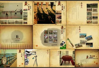 岁月如歌纪念册