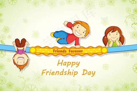 调皮的儿童矢量