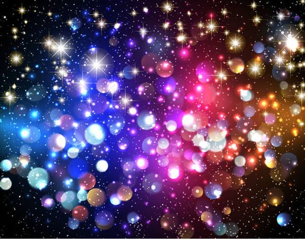 美丽梦幻光晕背景