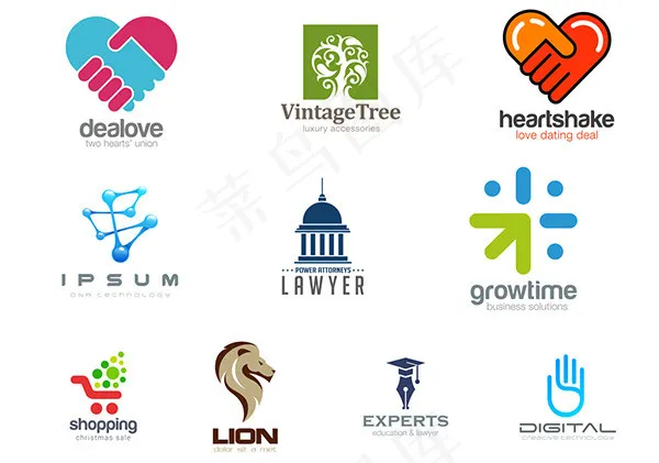 个性LOGO设计eps,ai矢量模版下载