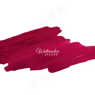 酒红水彩抽象背景