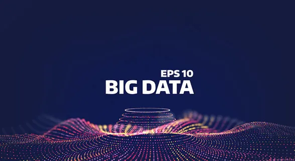 动感粒子波浪背景