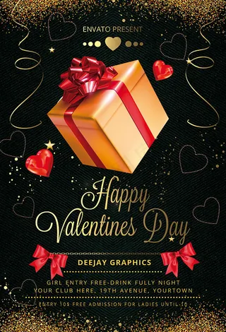 情人节主题海报