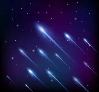 流星雨背景矢量 流星雨背景矢量