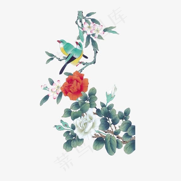 工笔画花鸟