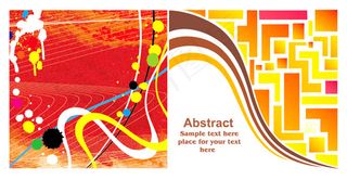 缤纷色彩背景,背景元素