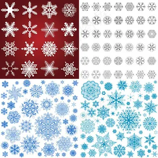精美雪花纹样
