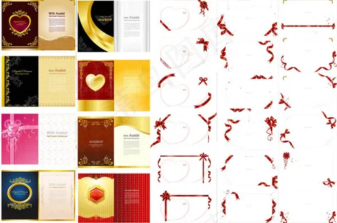 底纹背景与蝴蝶结