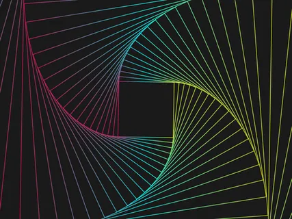 光线几何样式背景