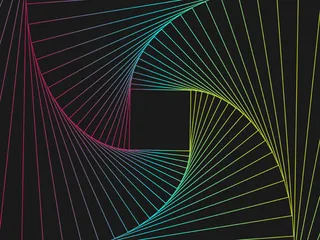 光线几何样式背景