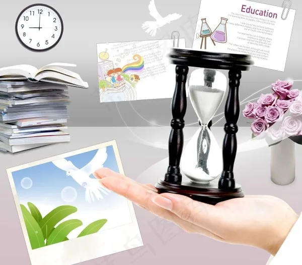 教育主题静物5(4000X3500(DPI:300))psd模版下载