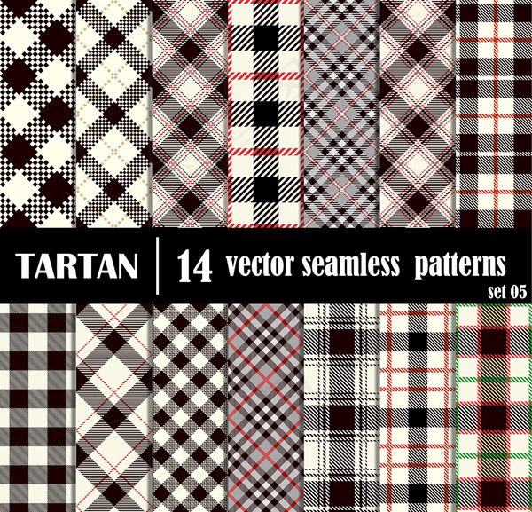 灰色格子呢背景