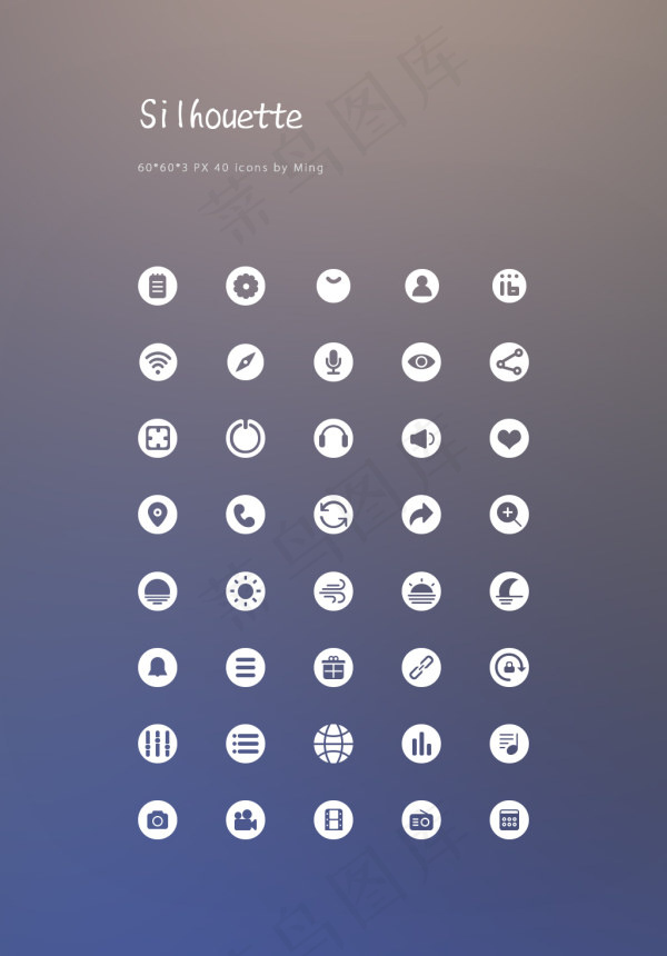 块状图标,免抠元素