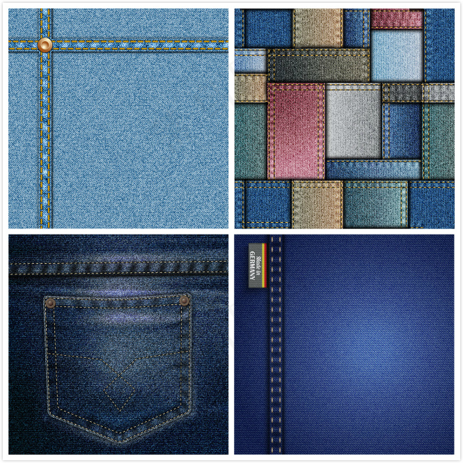 牛仔裤背景材质