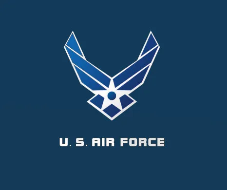 美国空军标识cdr矢量模版下载
