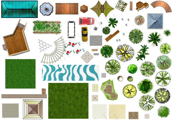 房产绿化元素