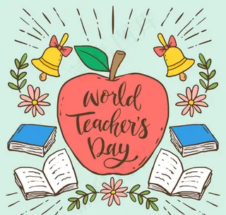 教师节苹果书籍