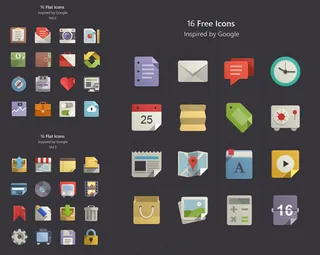 扁平图标,免抠元素