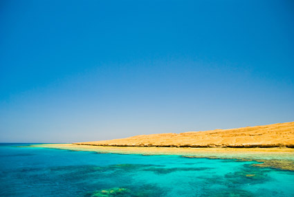 清澈的海水
