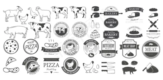 动物图标矢量,免抠元素 动物图标矢量,免抠元素