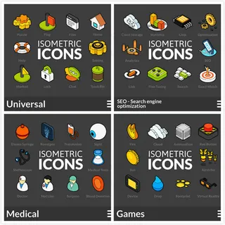 卡通图标矢量,免抠元素