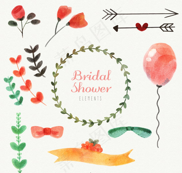 新娘送礼会元素