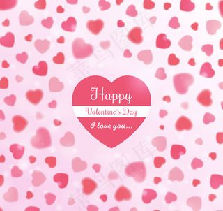 情人节爱心贺卡