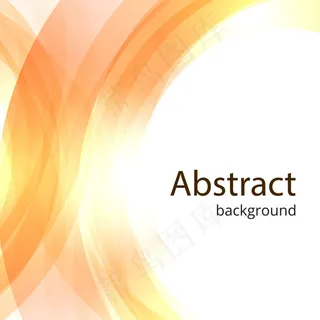 线条波浪抽象背景