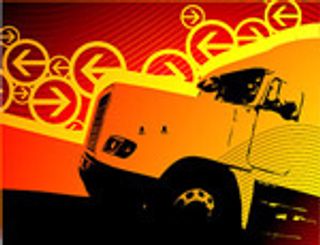 箭头、流动线条、汽车