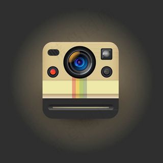 方形摄影程序图标,免抠元素