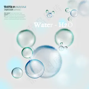 水分子信息图表