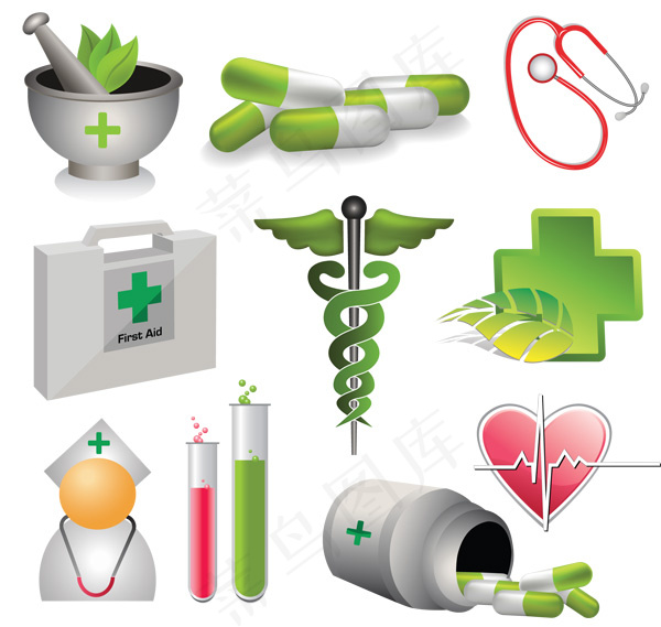 医疗用品矢量