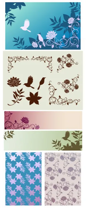 韩国花纹背景_236 韩国花纹背景_236