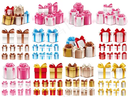 礼物礼盒设计矢量 礼物礼盒设计矢量