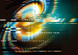 畸变旋转纹理背景