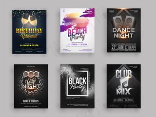 夜店派对海报