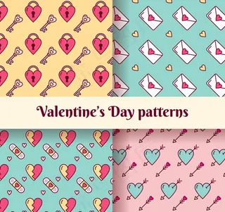 情人节无缝背景