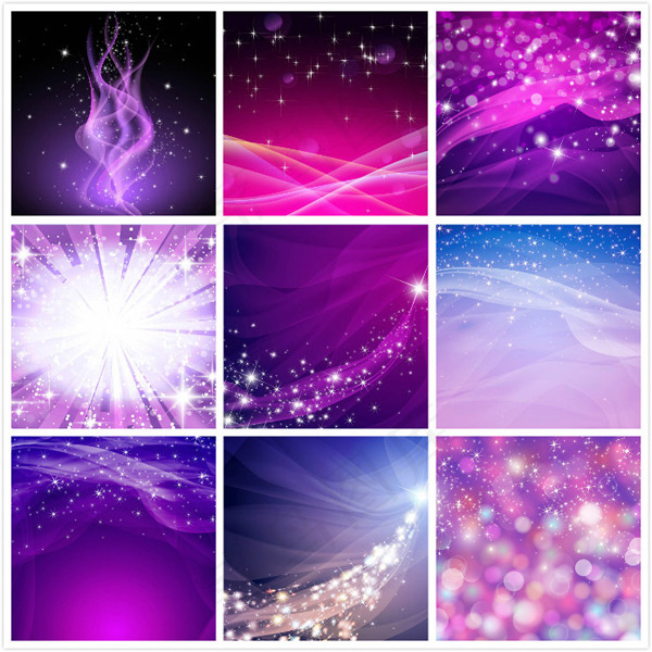 梦幻光背景,背景元素