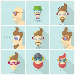 时尚个性男性头像