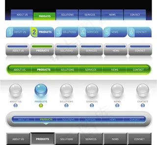 网页导航条设计